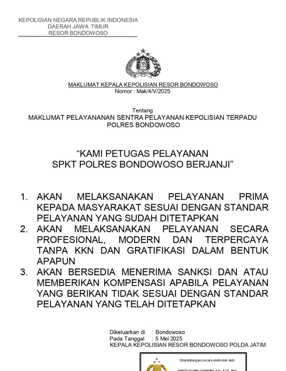 MAKLUMAT PELAYANAN SPKT